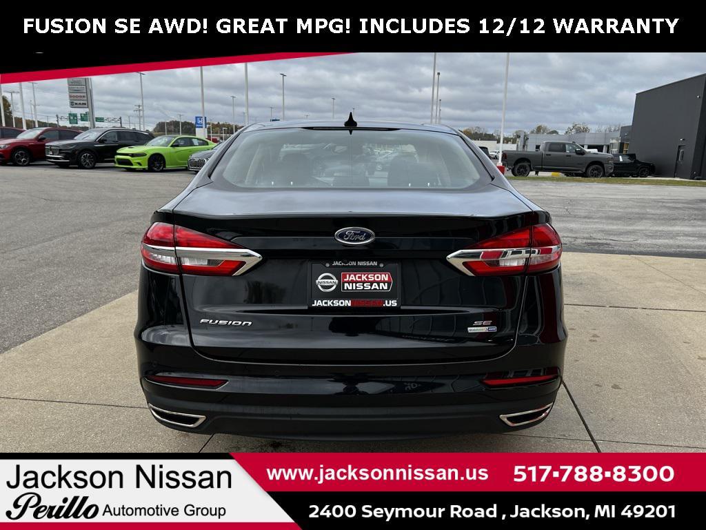 used 2020 Ford Fusion car, priced at $13,497