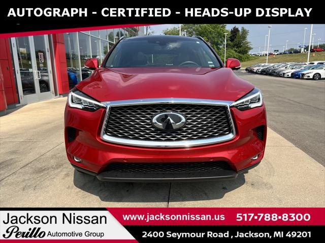 used 2022 INFINITI QX50 car, priced at $38,945