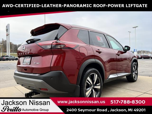 used 2021 Nissan Rogue car, priced at $24,947