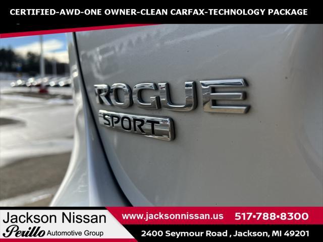 used 2022 Nissan Rogue Sport car, priced at $21,947