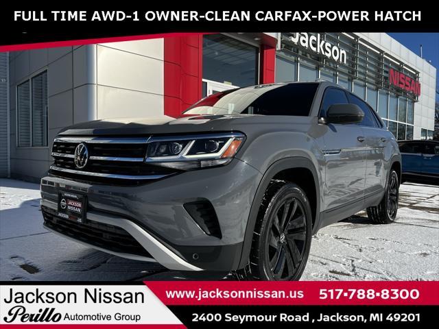 used 2020 Volkswagen Atlas Cross Sport car, priced at $24,495