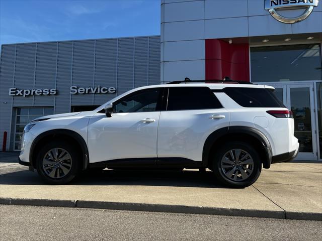 new 2025 Nissan Pathfinder car, priced at $44,595