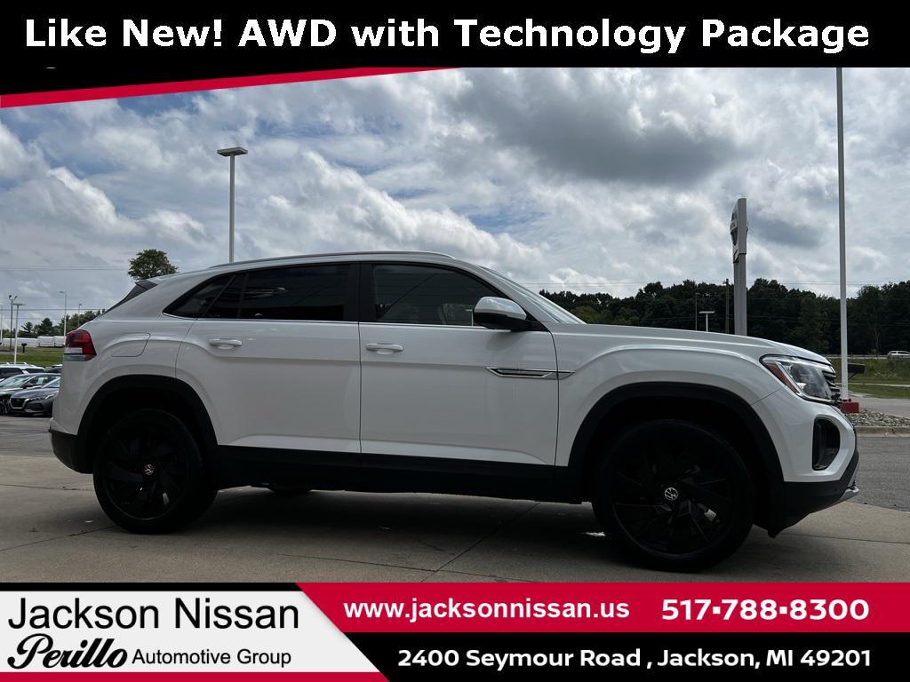 used 2024 Volkswagen Atlas Cross Sport car, priced at $37,695