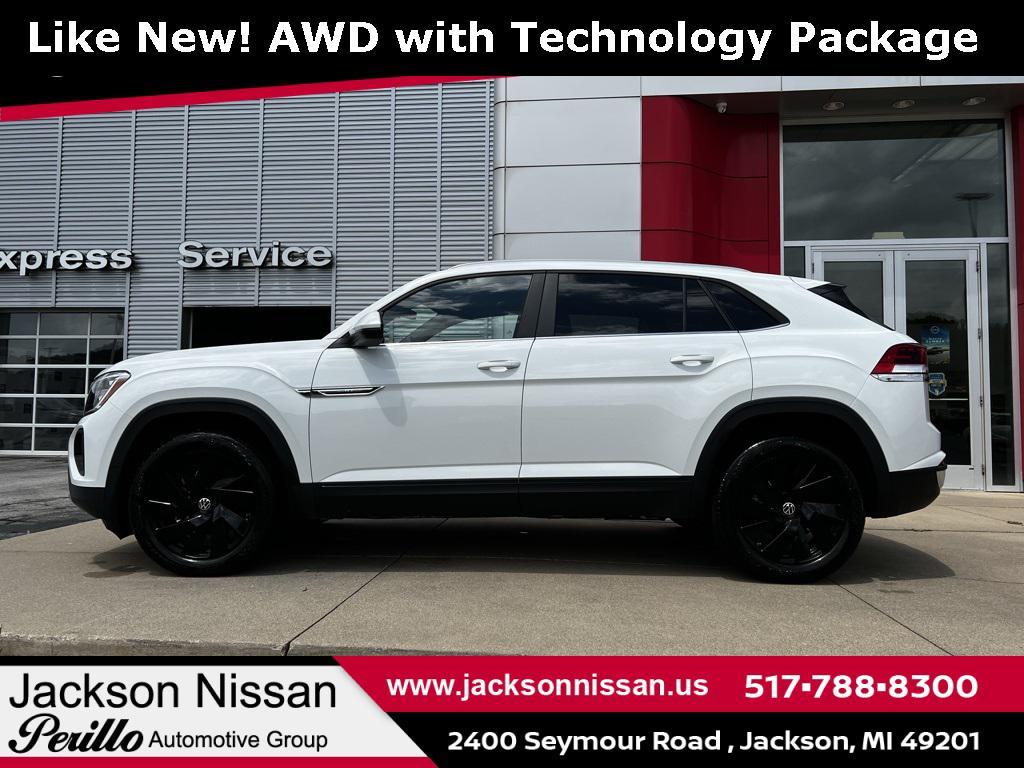 used 2024 Volkswagen Atlas Cross Sport car, priced at $37,695