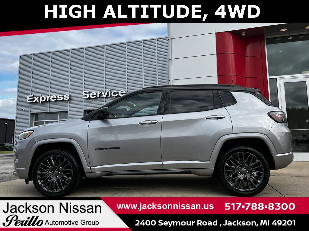 used 2022 Jeep Compass car, priced at $22,495