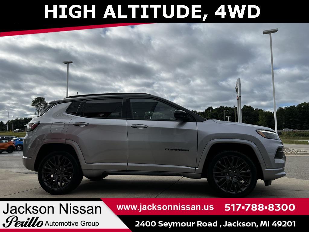 used 2022 Jeep Compass car, priced at $22,495