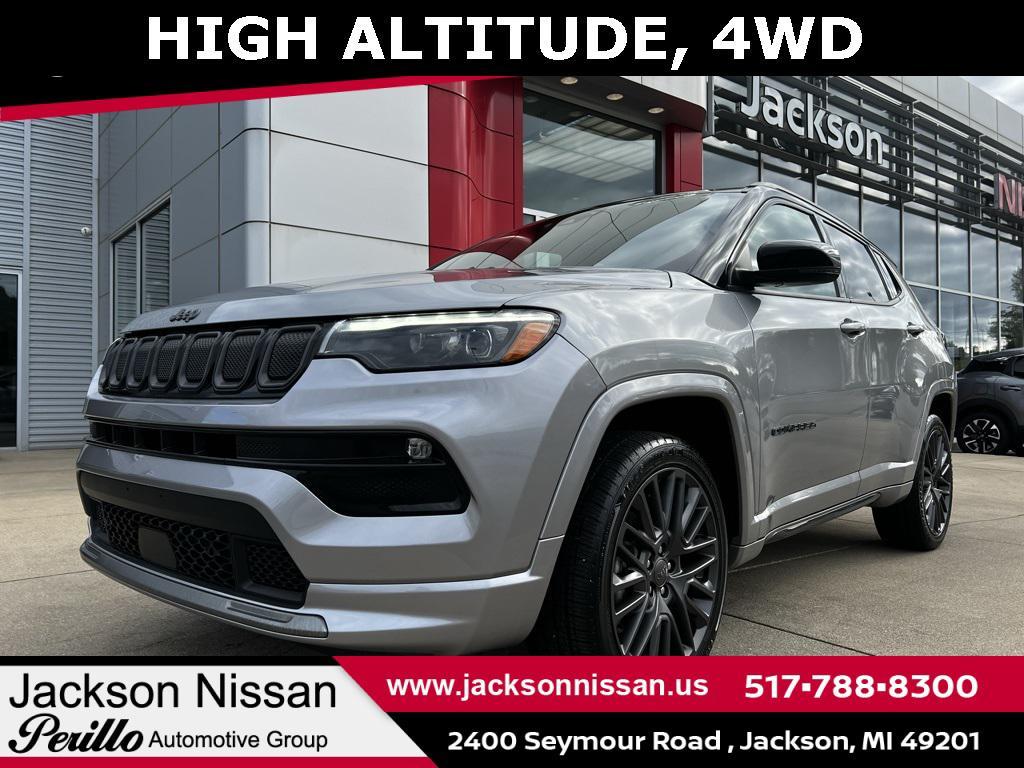 used 2022 Jeep Compass car, priced at $22,495