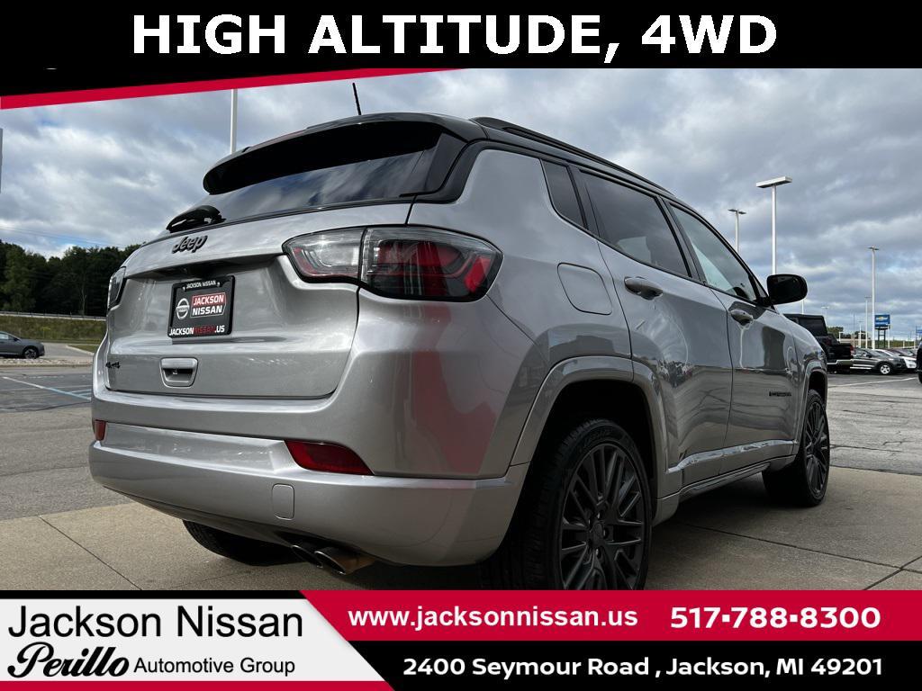 used 2022 Jeep Compass car, priced at $22,495