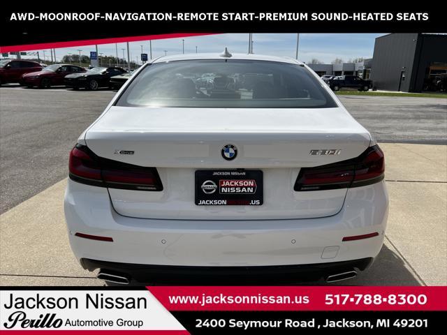 used 2022 BMW 530 car, priced at $39,895