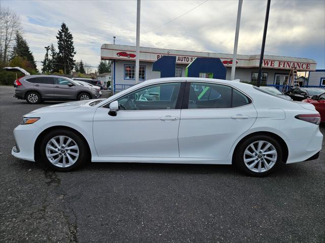 used 2021 Toyota Camry car, priced at $18,999