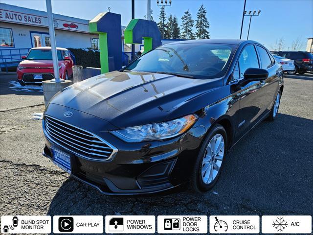 used 2019 Ford Fusion Hybrid car, priced at $11,999