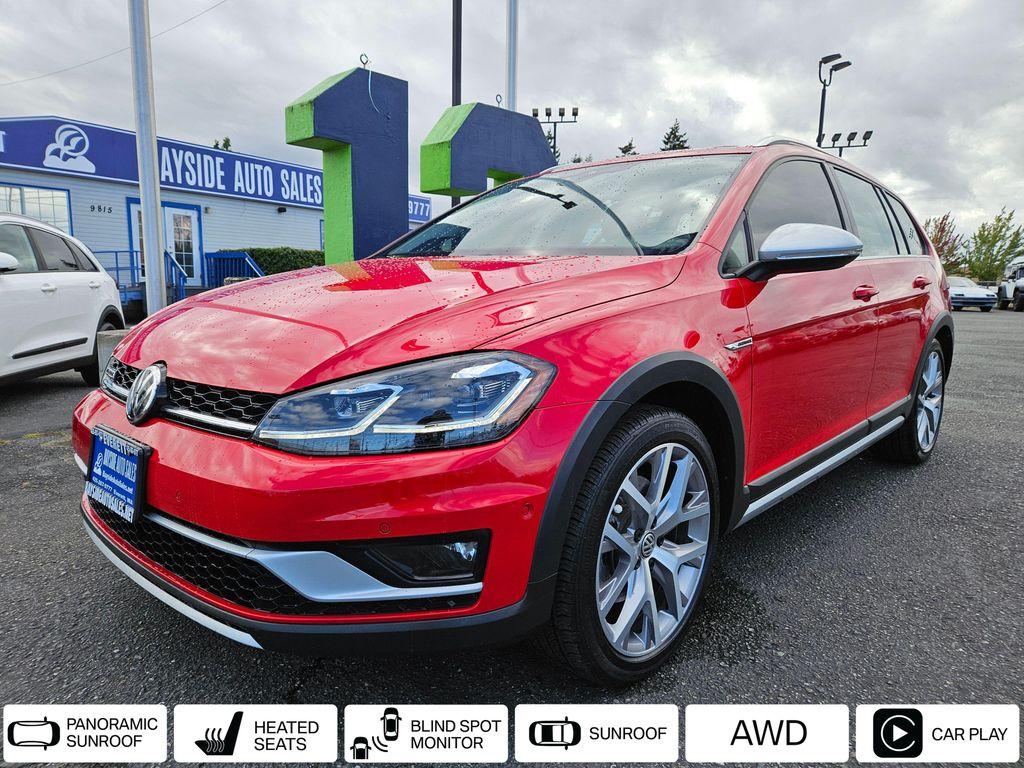 used 2018 Volkswagen Golf Alltrack car, priced at $25,999