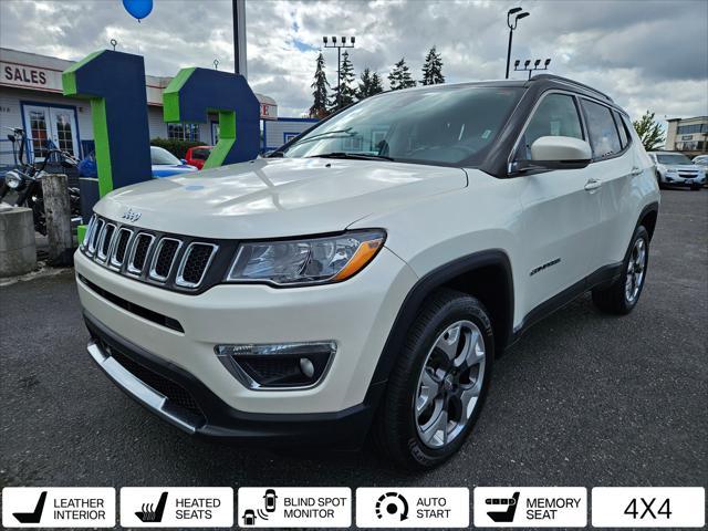 used 2021 Jeep Compass car, priced at $19,799