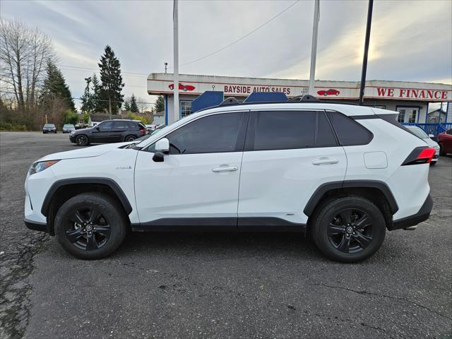 used 2021 Toyota RAV4 Hybrid car, priced at $21,499