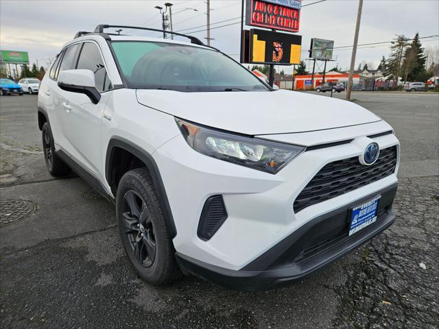 used 2021 Toyota RAV4 Hybrid car, priced at $21,499