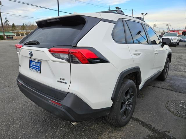 used 2021 Toyota RAV4 Hybrid car, priced at $21,499