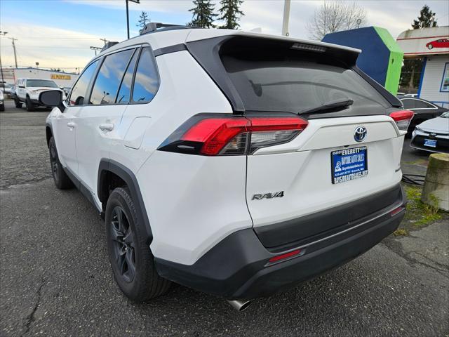 used 2021 Toyota RAV4 Hybrid car, priced at $21,499