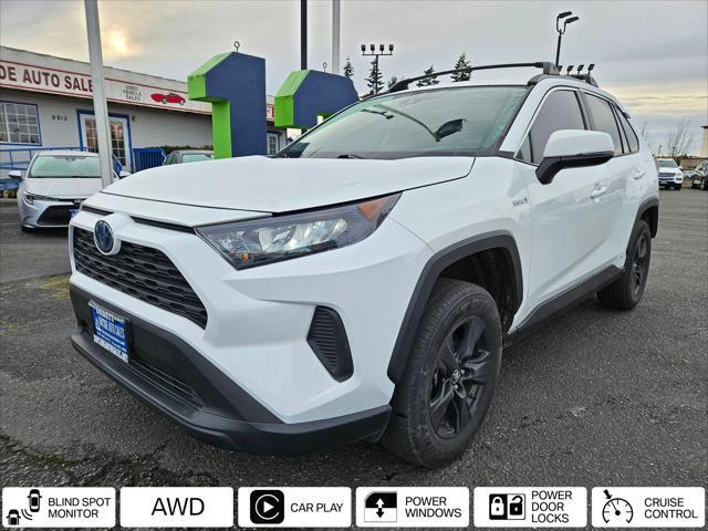 used 2021 Toyota RAV4 Hybrid car, priced at $21,499