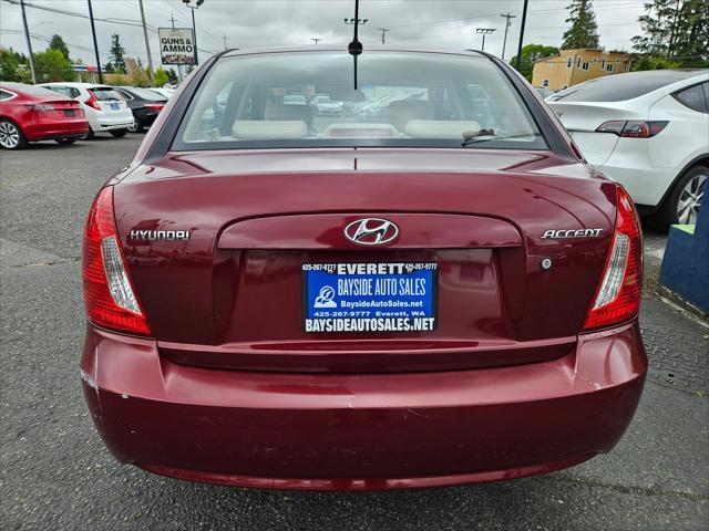 used 2009 Hyundai Accent car, priced at $3,999