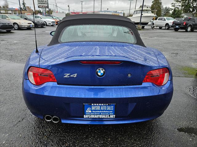 used 2007 BMW Z4 car, priced at $4,999