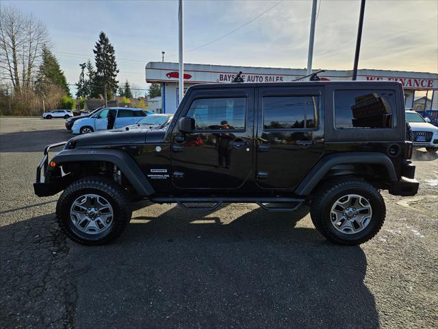 used 2014 Jeep Wrangler Unlimited car, priced at $14,999