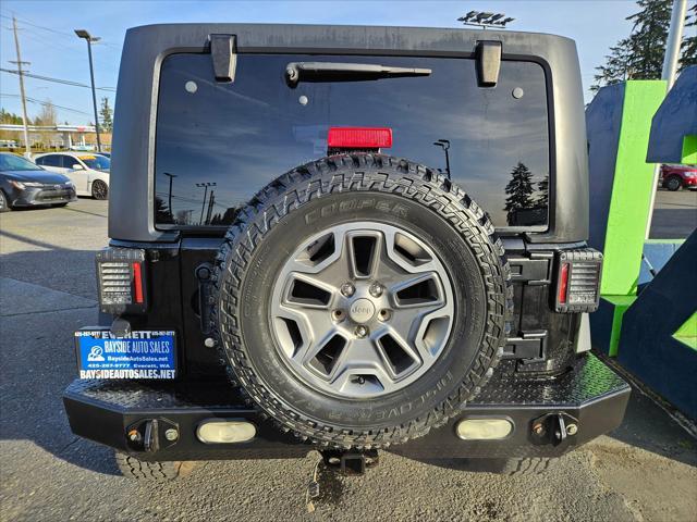 used 2014 Jeep Wrangler Unlimited car, priced at $14,999