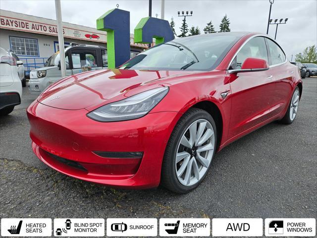 used 2020 Tesla Model 3 car, priced at $27,999