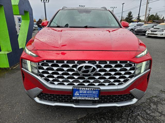 used 2021 Hyundai Santa Fe car, priced at $19,499