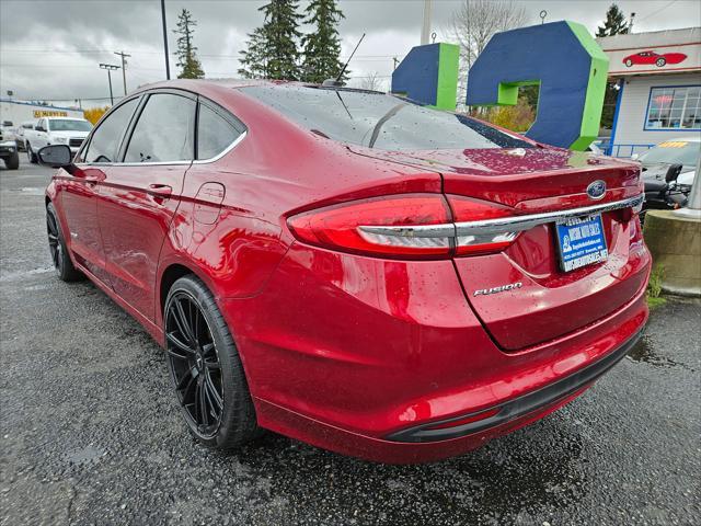 used 2018 Ford Fusion Hybrid car, priced at $9,999