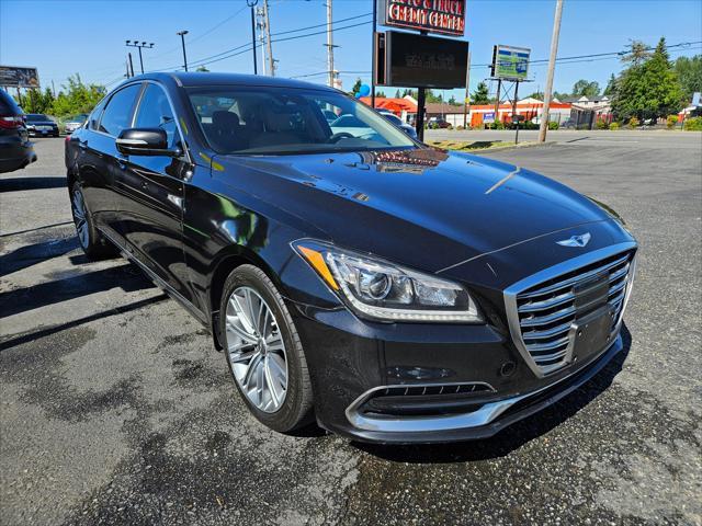 used 2018 Genesis G80 car, priced at $18,999