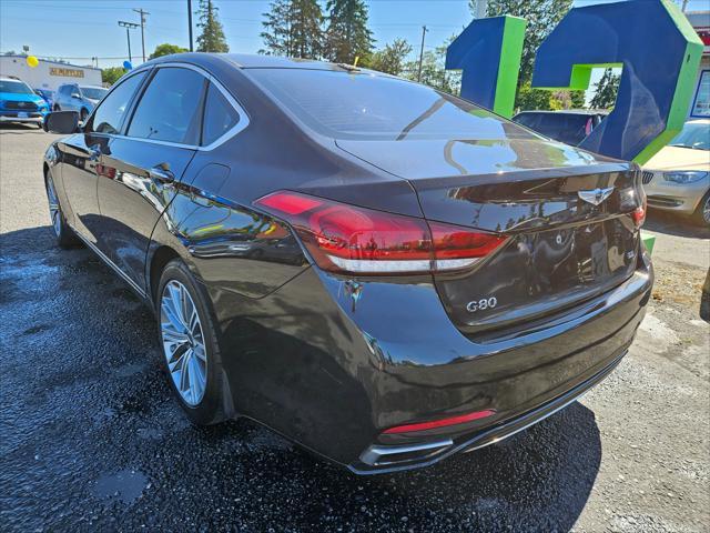 used 2018 Genesis G80 car, priced at $18,999