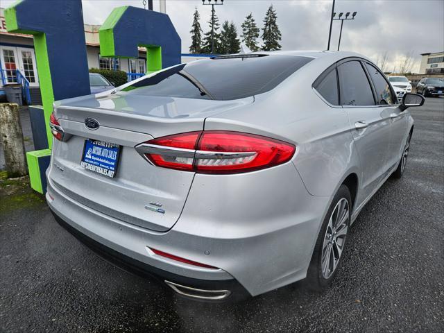 used 2019 Ford Fusion car, priced at $13,999