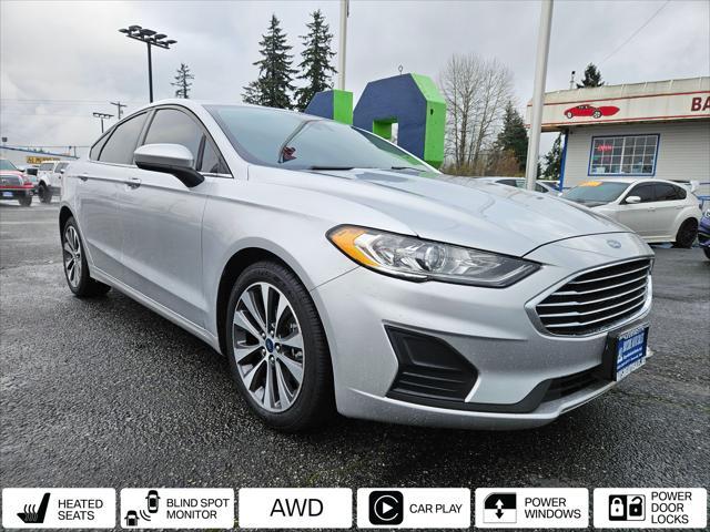 used 2019 Ford Fusion car, priced at $13,999