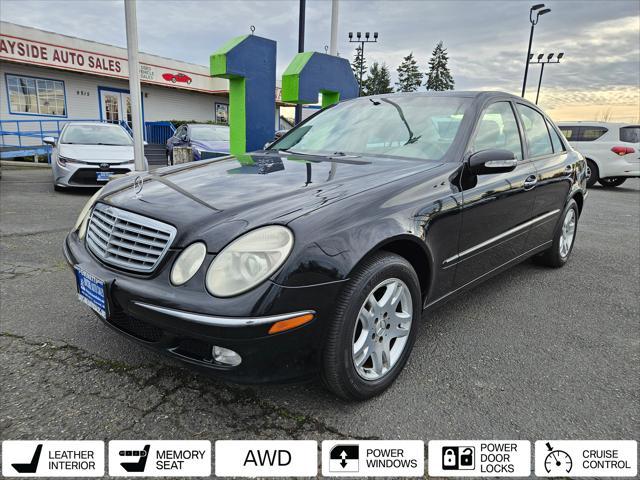 used 2005 Mercedes-Benz E-Class car, priced at $4,999