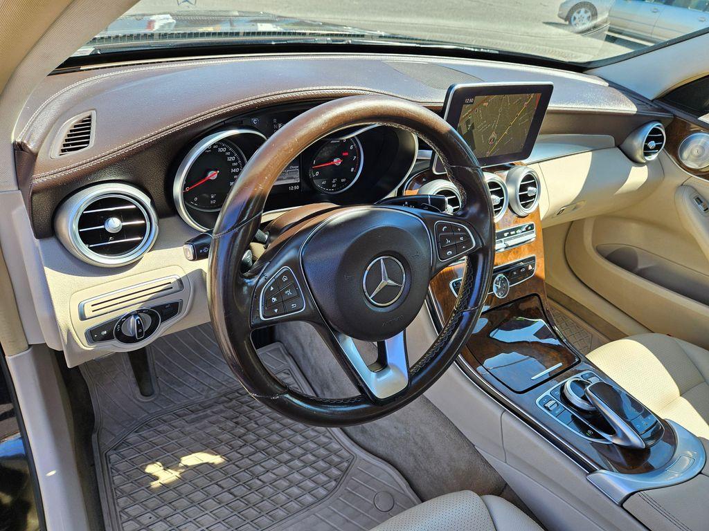used 2015 Mercedes-Benz C-Class car, priced at $11,999