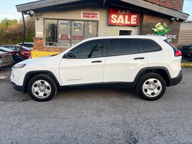 used 2017 Jeep Cherokee car, priced at $8,999