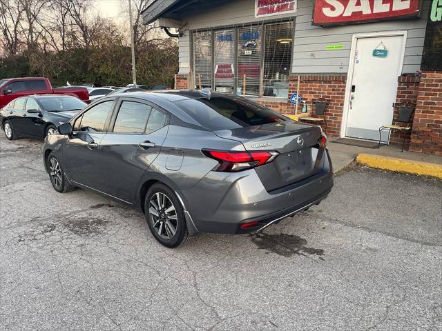 used 2021 Nissan Versa car, priced at $8,499