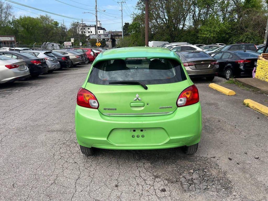 used 2014 Mitsubishi Mirage car, priced at $4,999