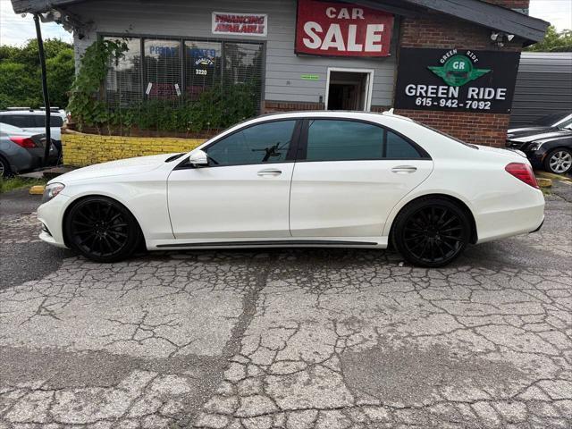 used 2015 Mercedes-Benz S-Class car, priced at $21,999