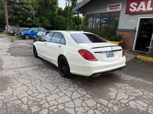 used 2015 Mercedes-Benz S-Class car, priced at $21,999