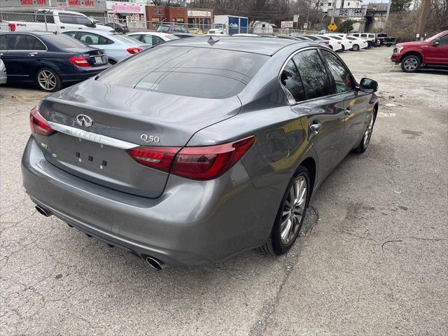 used 2019 INFINITI Q50 car, priced at $12,999