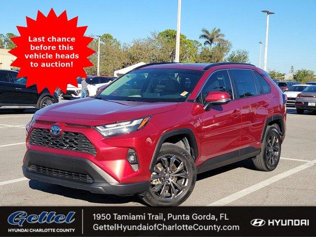 used 2022 Toyota RAV4 car, priced at $29,650