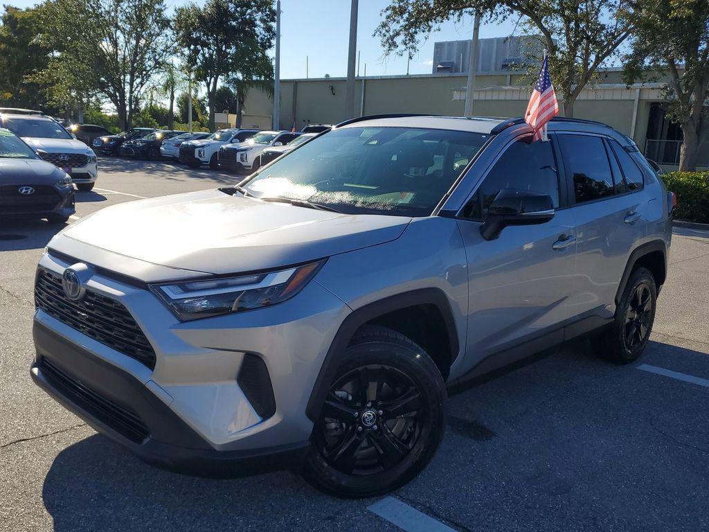 used 2024 Toyota RAV4 Hybrid car, priced at $28,373