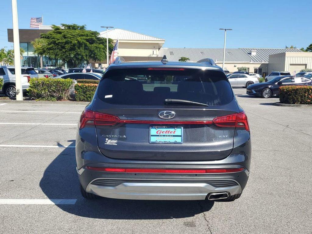 used 2021 Hyundai Santa Fe car, priced at $21,656