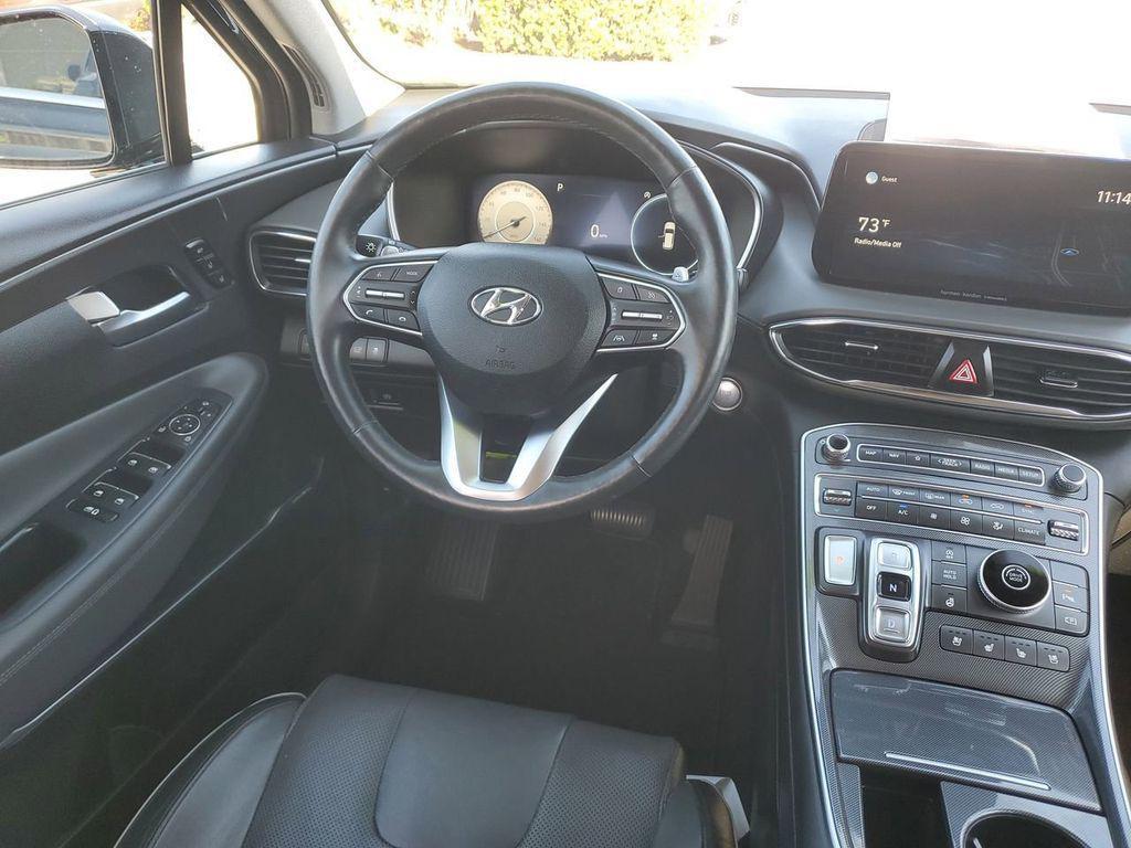 used 2021 Hyundai Santa Fe car, priced at $21,656