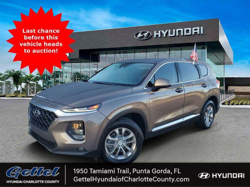 used 2020 Hyundai Santa Fe car, priced at $8,803