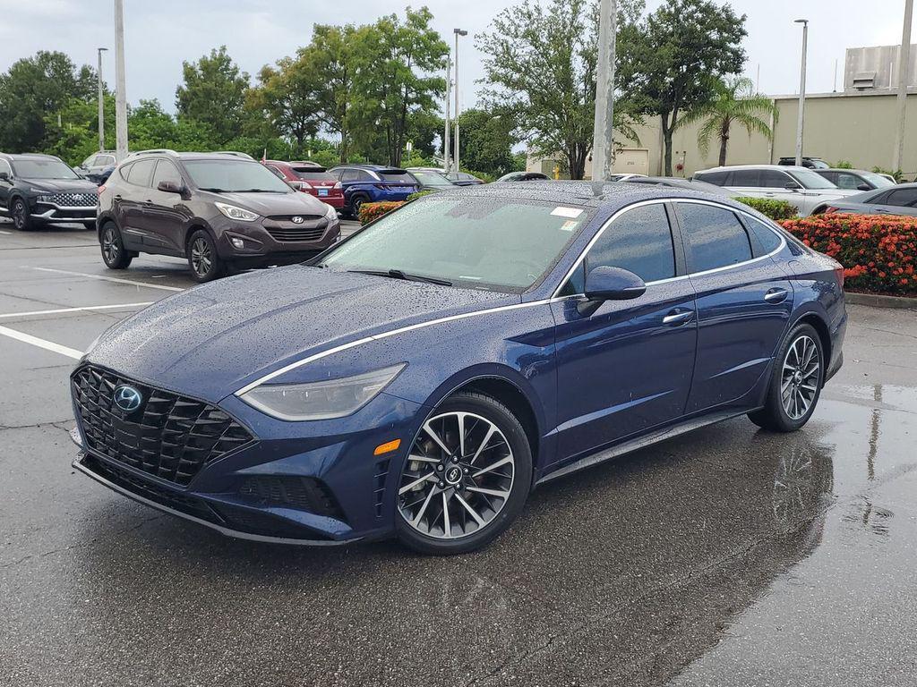 used 2021 Hyundai Sonata car, priced at $19,752