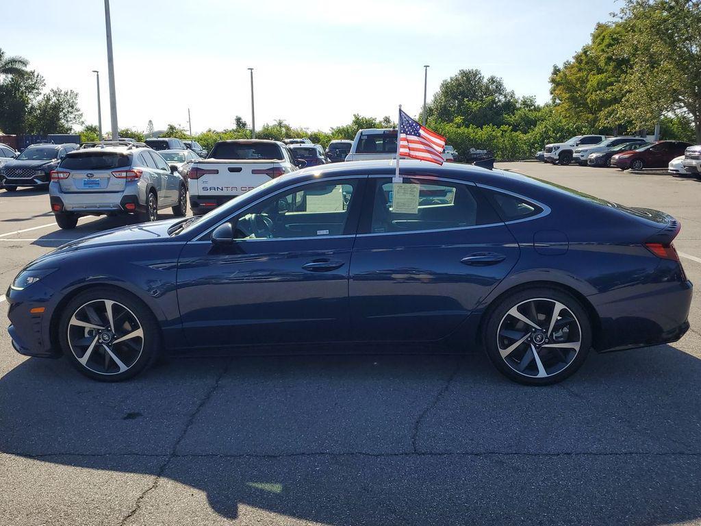 used 2021 Hyundai Sonata car, priced at $18,152