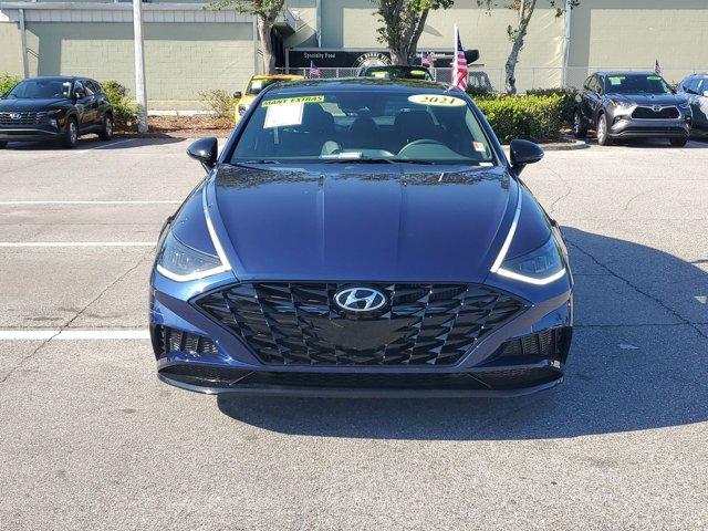 used 2021 Hyundai Sonata car, priced at $18,997