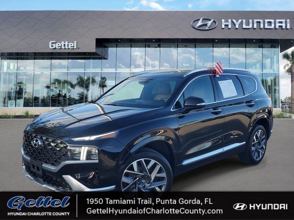 used 2023 Hyundai Santa Fe car, priced at $29,139
